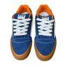 Blue and white embroidery personalized color matching American street board shoes lightning shoes fat bread shoes casual shoes cloth