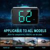 1pc Universal Head Up Display GPS HUD Digital Speedometer Speed Meter Suitable for All Vehicles Gps Speedometer