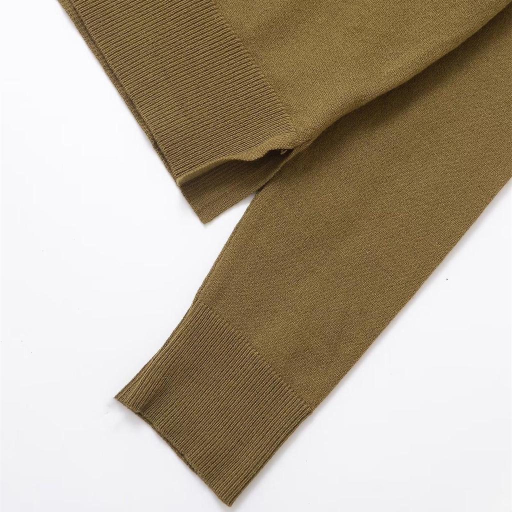 Spring 2025 Women's Fine-Knit Basic Sweater