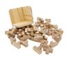Masanaoya Wooden 3D Puzzle T-Shaped Soma Cube and 3D 4 In a Row T-Shaped Puzzle Set, Brain Training Set of 2