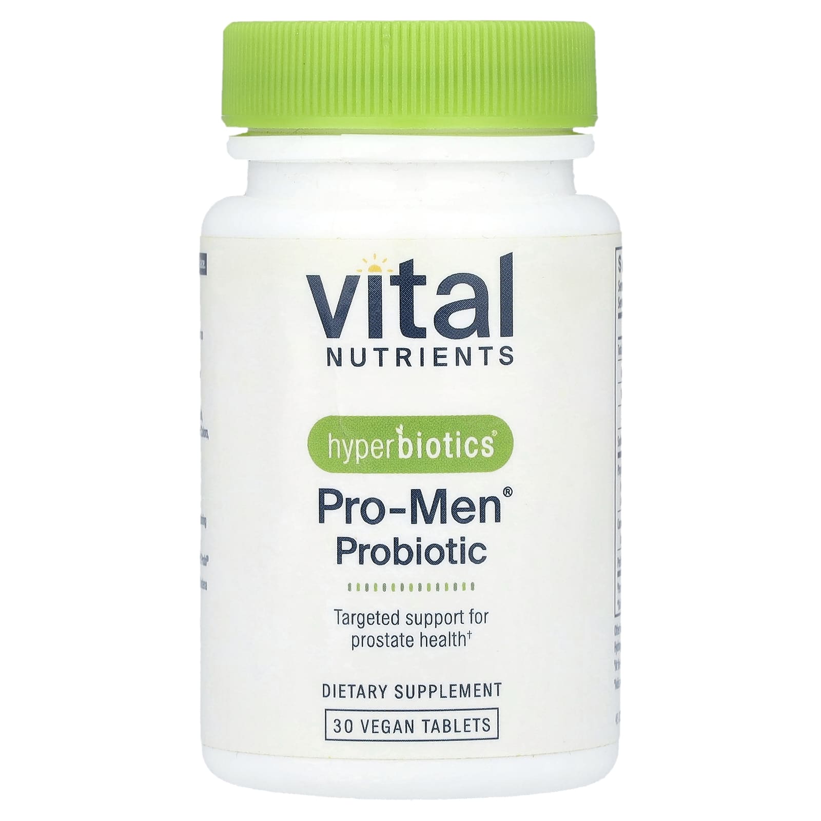 

Vital Nutrients, Hyperbiotics®, PRO-Men® Probiotic, 30 Vegan Tablets
