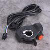 E Bike Thumb Throttle LCD Display Digital Battery Voltage Power Switch for Electric Vehicle