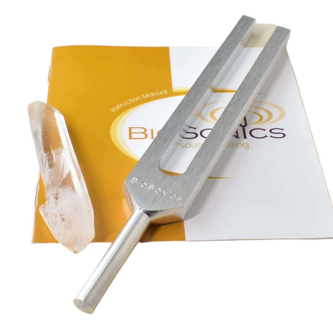 

Biosonics Космический камертон 432 Гц Кристальная очищающая точка с оригинальными японскими инструкциями, Набор для звуковой медитации и музыкальной терапии