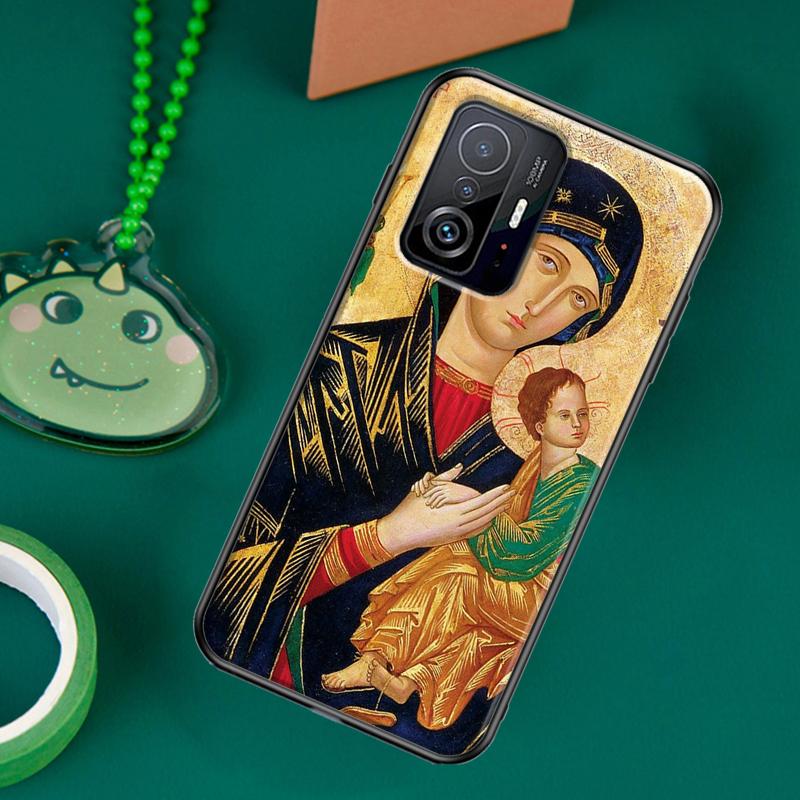 Immaculate Conception Virgin Mary Jesus Case For POCO F5 X5 X3 Pro X4 F4 GT F3 C40 Cover For Xiaomi 13 12 Lite 11T 12T Pro 12X