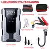 99800mAh Car Jump Starter Air Pump Power Bank Lighting Portable Air Compressor 4 In 1 Cars Battery Starters Auto Tyre Inflator