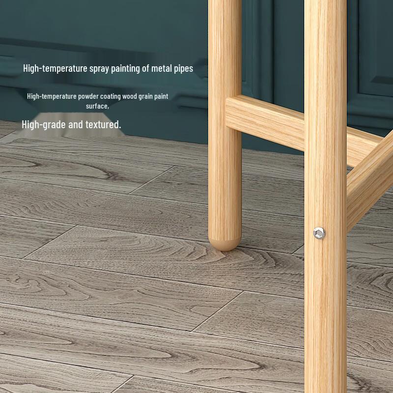 Miling Multi-Layer Floor Plant Stand, Wood Grain