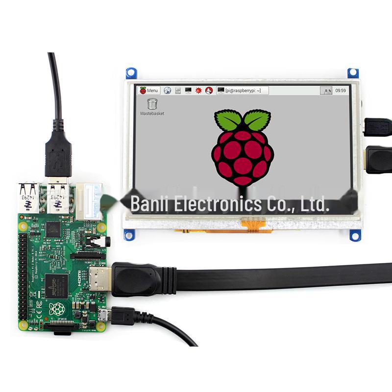 Raspberry Pi 3 B+ 5-ιντσών Αντιστατικό Touch LCD Κονσόλα Παιχνιδιών για XBOX/PS4