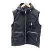 Men's Quick-Dry Multi-Pocket Hooded Vest - Solid Color, Casual, Sleeveless Gilet for Autumn Trends