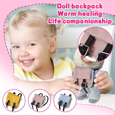 Cute Dress Up Accessories, Miniature Backpack For 17cm Dolls, Doll Accessories Pack For 17cm And 15cm Labubu
