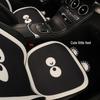 Cute Eyes & Feet Universal Car Seat Cushion for VW Golf, Sagitar, Tayron, T-Roc - All-Season Use.