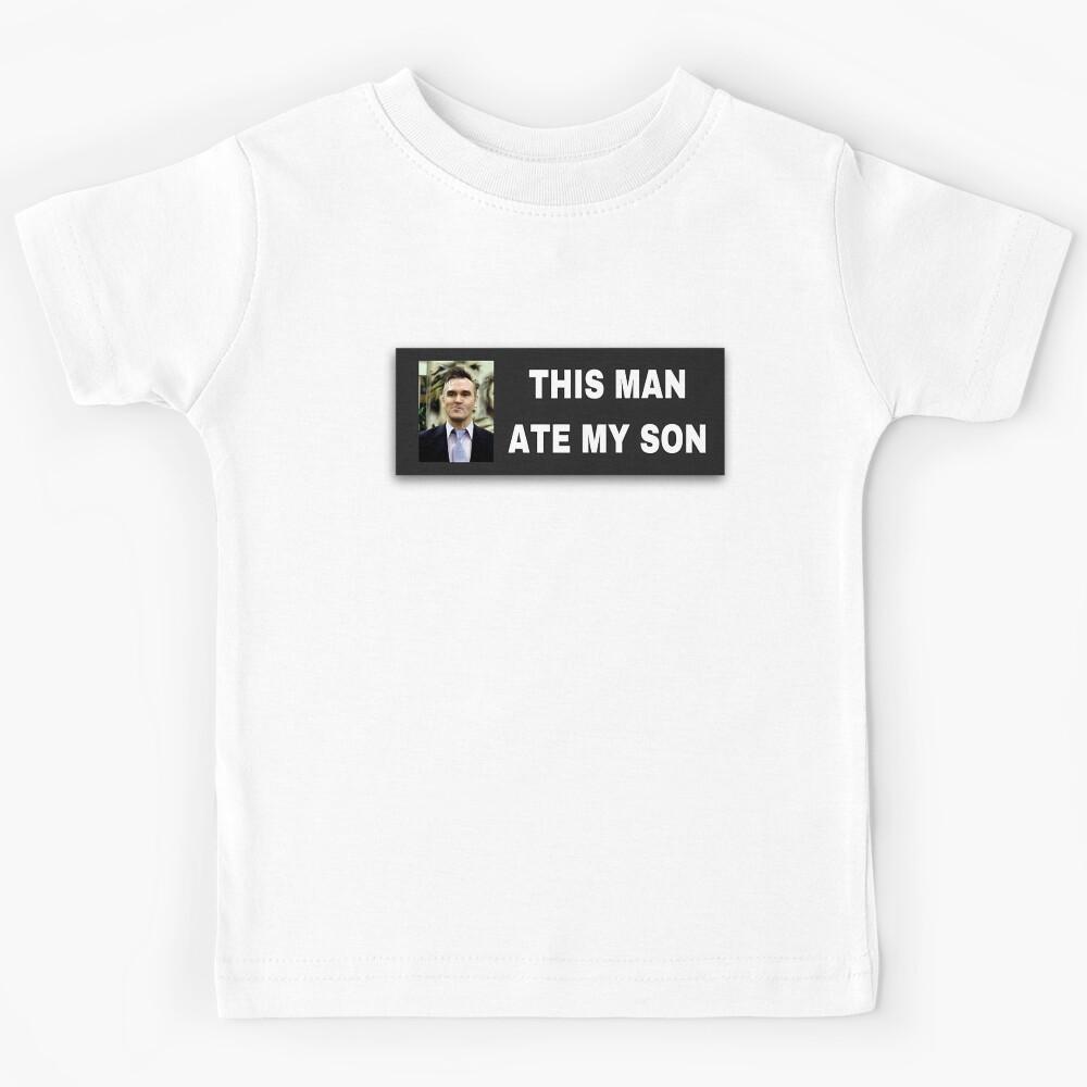 this man ate my son - morrissey Kids T-Shirt 160
