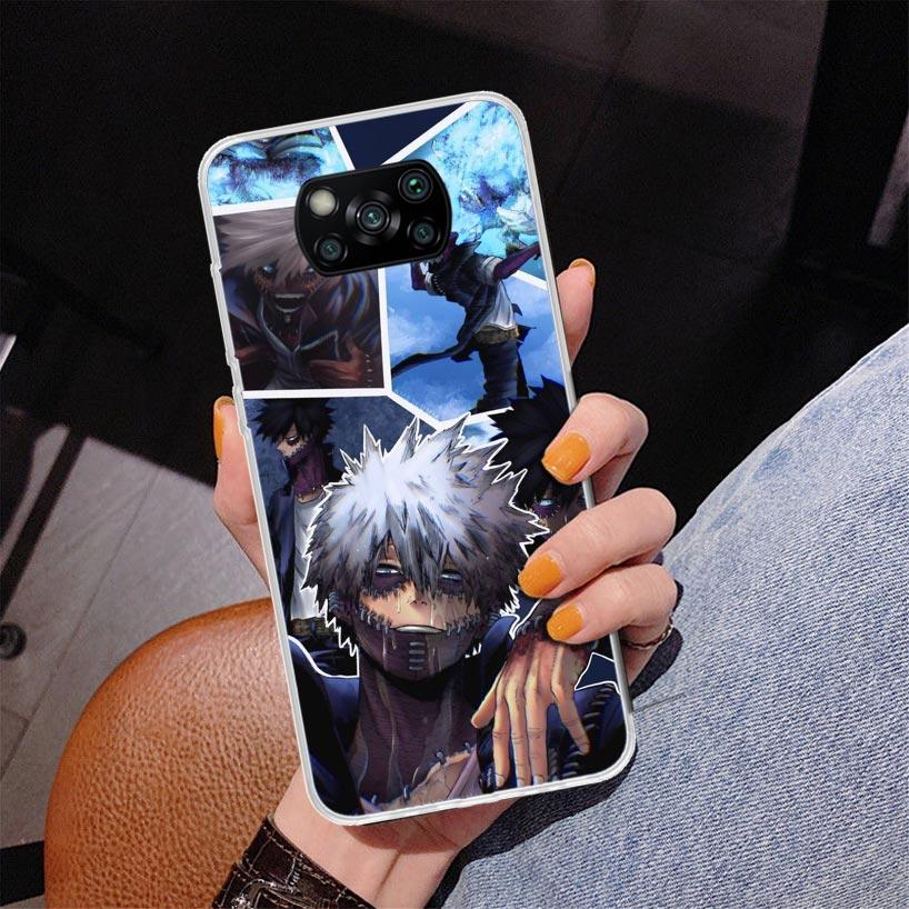 My Hero Dabi Bnha Phone Case For Xiaomi Poco X7 X6 X5 Pro F7 Ultra Redmi 15C 15 13C 13 12C 12 10 10A 10C 9 9A 9C 9T Cover Poco X