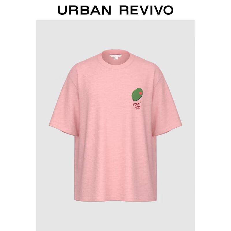 UR Men s Dopamine Embroidered Short Sleeve T-Shirt L