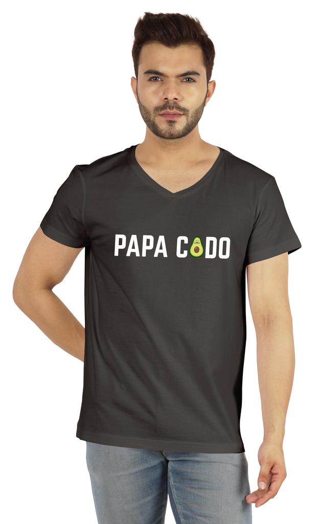 Inkmeso Herren Bedruckt   Papa Codo   T-Shirt Für Papa Lustiges Zitat T-Shirt Baumwolljersey