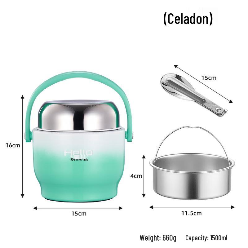 OEING Portable Multi-layer Insulated Lunch Box