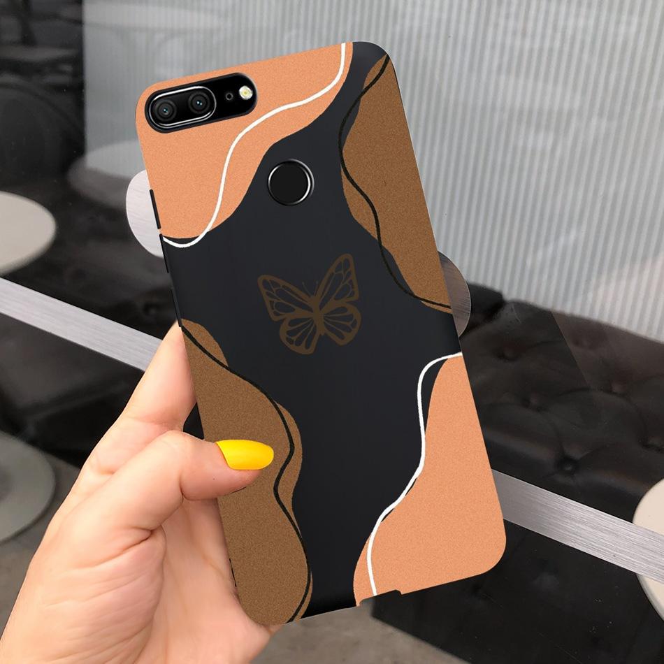 Cute Cartoon Phone Case For Honor 9 Lite LLD-L21 Candy Color Soft Silicone Back Cover For Honor 9 STF-L09 Funda Honor9 9Lite
