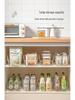 Food-Grade Plastic Kitchen Refrigerator Organizer for Vegetables, Eggs, and More