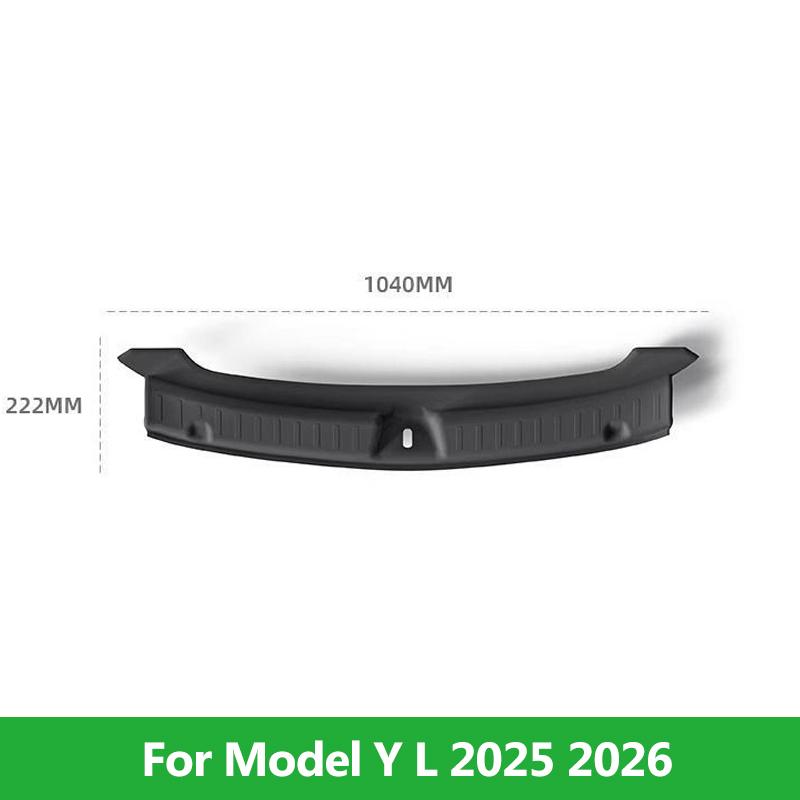 TPE Trunk Threshold Strip For Tesla New Model YL Model Y Juniper 2025 2026 Wear Resistant Anti Scratch Protection Corner Lid