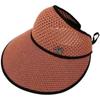 Summer Hat for Women, Sun Hat, Face Shield, Sun Protection Hat, Thin, Breathable, Wide Brim, Open Fin Hat