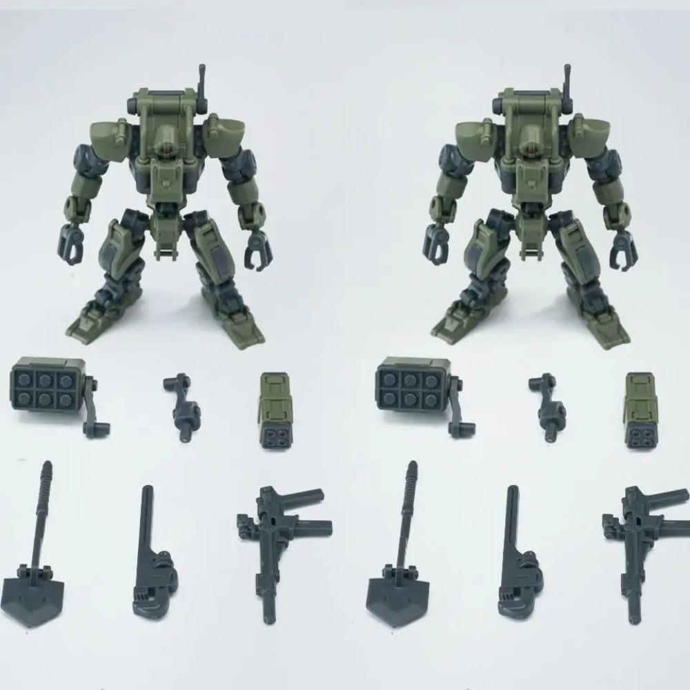 Sheik Mainland 3MIN Project MUGE-R2 Ventus Vector Strong Shield 3 IN 1 Mini Assembly Mech Robot,15+ Action Figure Boys Toy Gift