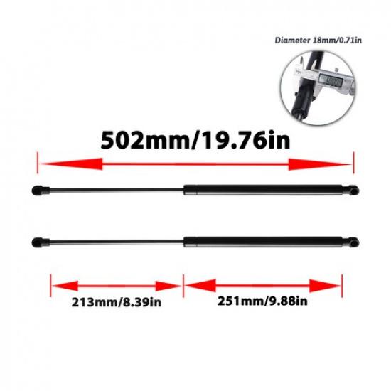 2Pcs Rear Hatch Tailgate Lift Support Gas Struts For Volkswagen Golf Jetta