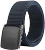 [LionVII] Nylon Belt for Men, Hiking Belt, Workwear Belt, YKK Buckle, Self-Defense Force Grade, Durable, Lightweight, Adjustable, Unisex, S-Class