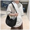 Ladies Slouchy Crescent Bag Niche Minimalist Crossbody Dumpling Bag Sport Casual Large Capacity Single Shoulder Bag