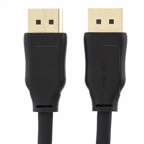 Basic Composite Cable 8K Display Port Cable 1.4 Standard HDR Compatible 8K@60Hz 4K@120Hz 3m Black