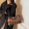 Retro bag women's large-capacity autumn and winter versatile chain shoulder bag commuter tote bag