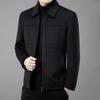 Firstview Men's Business Casual Wool Blend Overcoat
