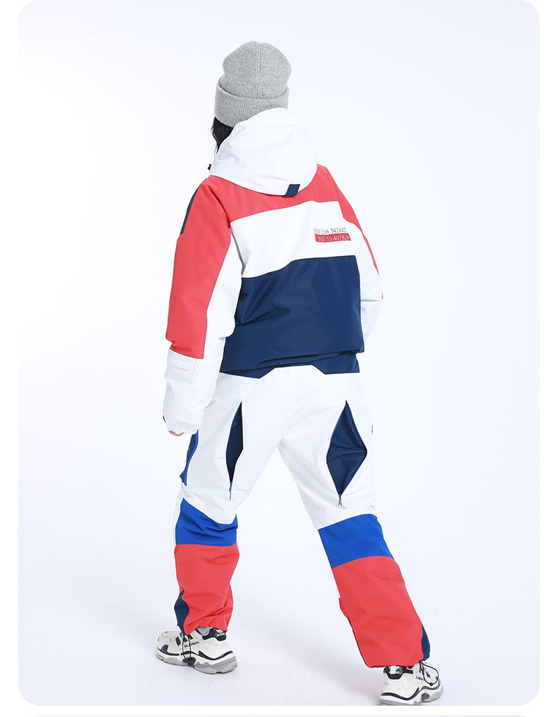 Unisex One-Piece Ski Suit and Separate Pants