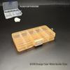 10-Grid Detachable Plastic Storage Box for Tools and Accessories