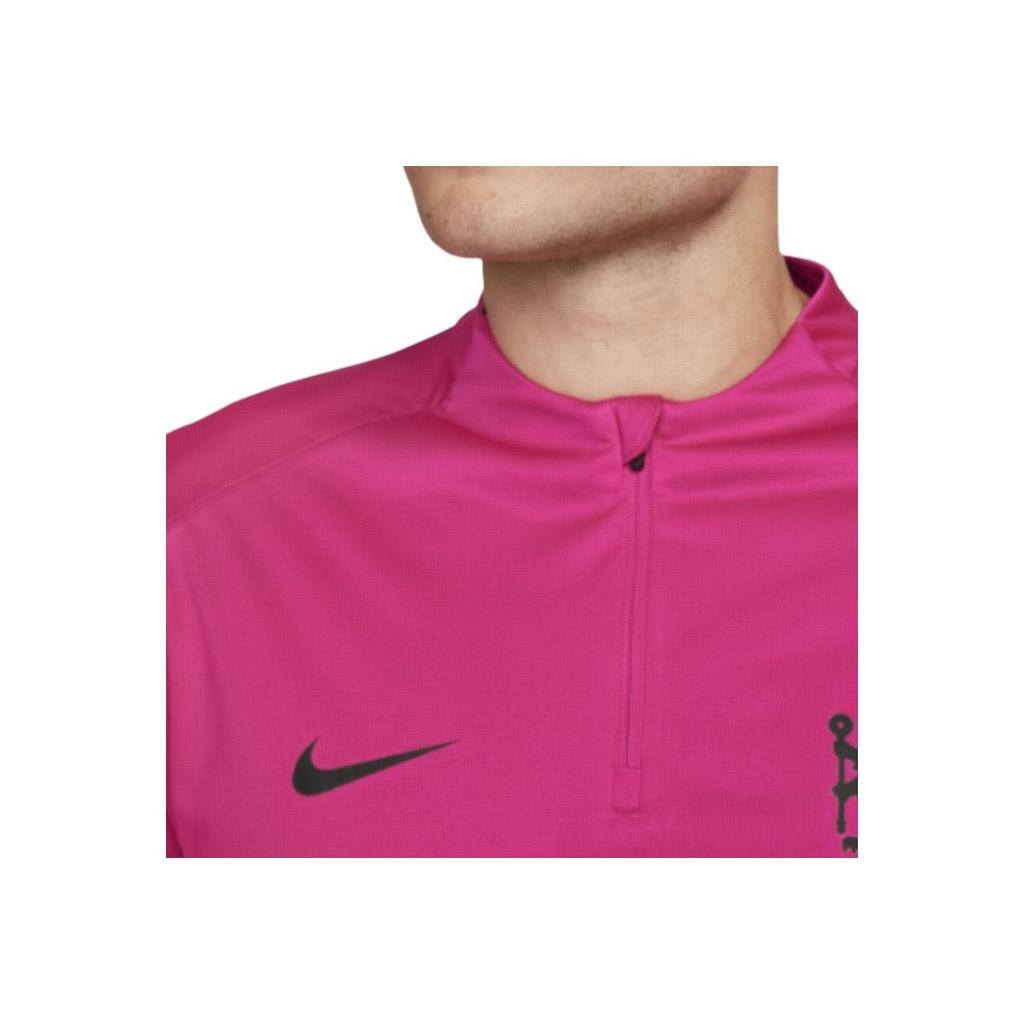 Nike Strike Fashion Comfortable Versatile Skin-Friendly Soccer Jersey Men Tops Pink FQ2856-659