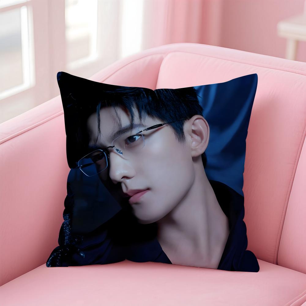 actor handsome YYang Yang Cushion Cover Pillow Case Soft Skin Friendly Fabric  Concealed Zipper