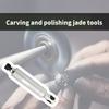 Powerful Stone Carving Tool Black Vibration Head Replacement Handle for Jade Polishing and Enhanced Craftsmanship
