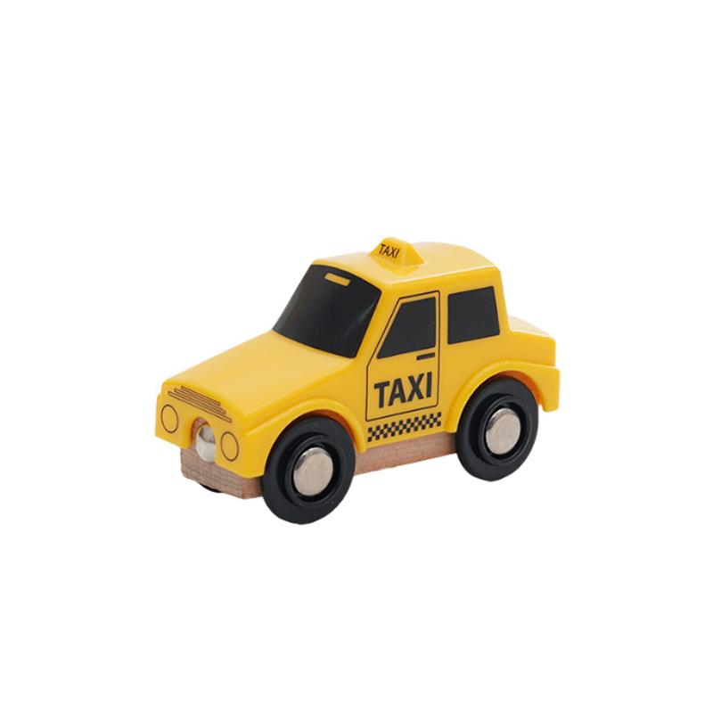 New Wooden Multifunctional Magnetic Car Scenery Car Toy For Kids Compatible with Thomas Wooden Train Track