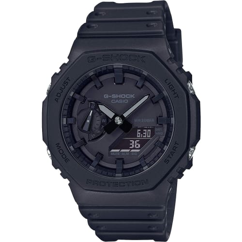 

Мужские часы Casio G-Shock Carbon Core Guard GA-2100-1A1, черные, Casio Oak