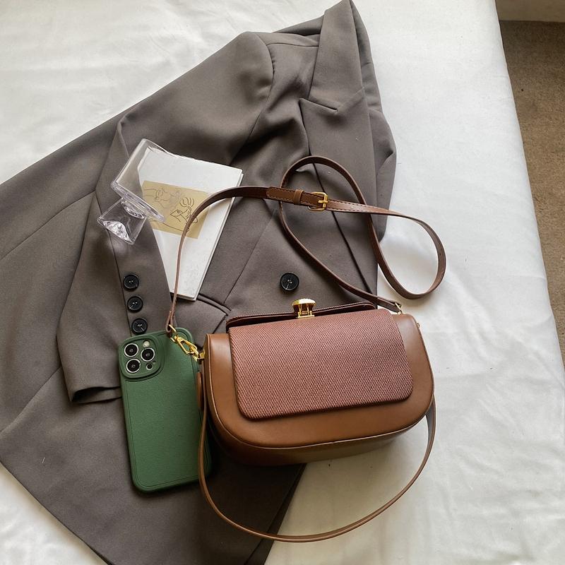 Minimalistische Modische Exquisite Damen-Schultertasche mit Schulterriemen-Design Vielseitig für Pendeln und Zusammenkünfte