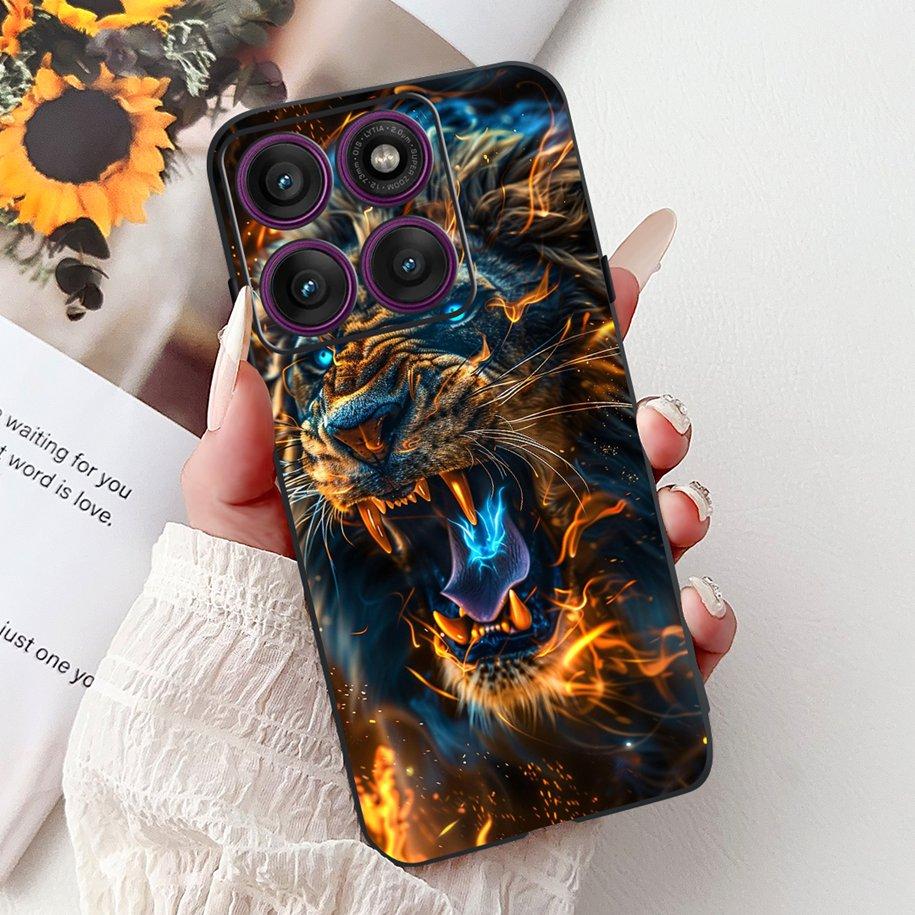For Cover Motorola Moto Edge 60 Case Moto Edge 60 Pro Phone Cases Cool Dragon Carp Silicon Funda For Moto Edge60 Fusion 60s Capa