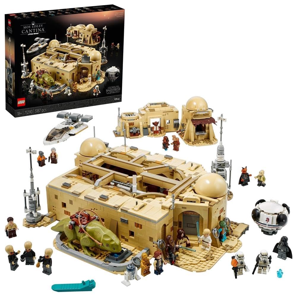 LEGO Star Wars Mos Eisley Cantina 75290 Building Set with Minifigures and Accessories