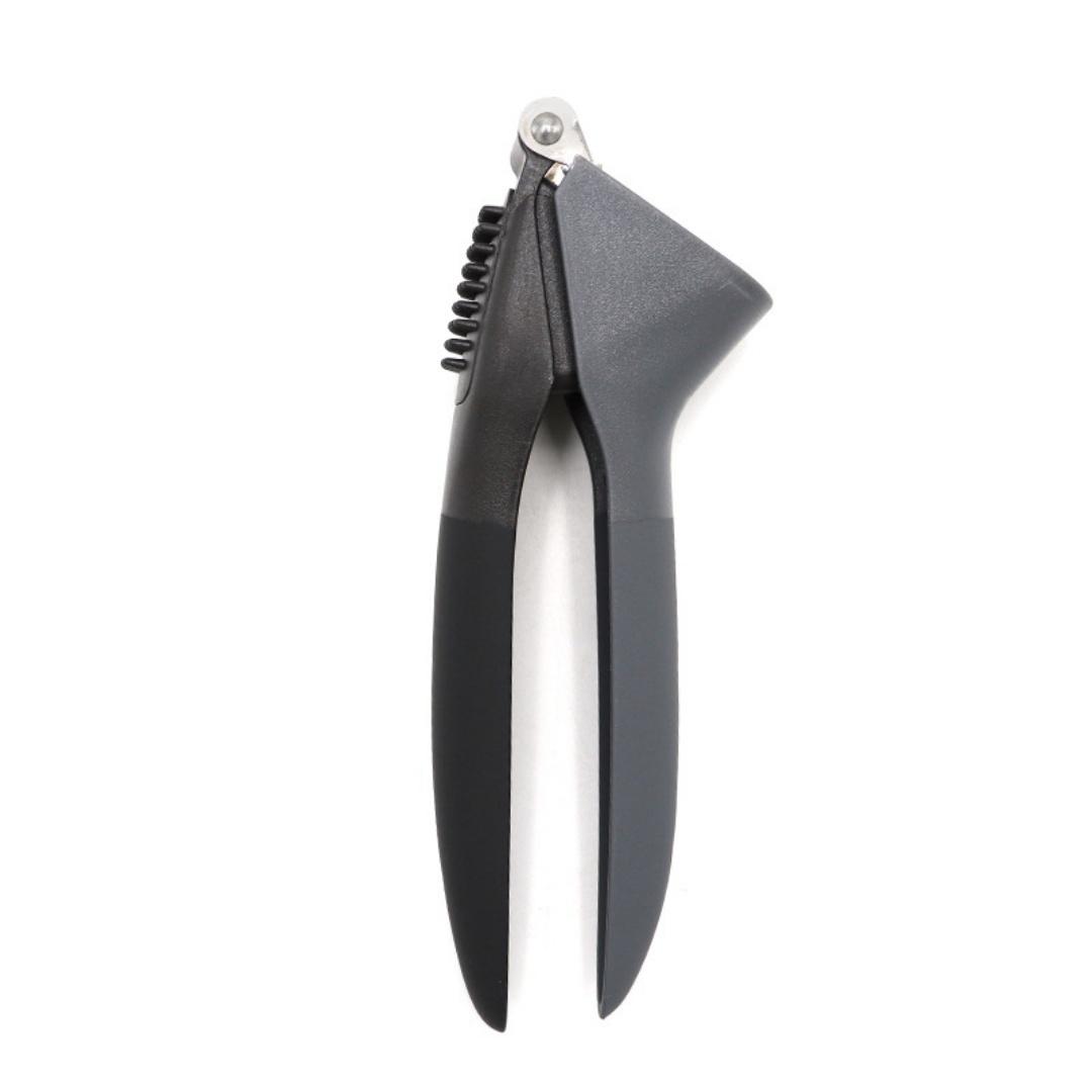 

Ручной пресс для чеснока, пластиковый зажим для чесночного пюре, устройство для приготовления чесночного пюре из нержавеющей стали, толкушка для чеснока, многофункциональная терка для имбиря чёрный