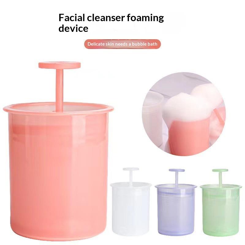 Home Facial Bubble Maker Portable Plastic Foam Maker Cleansing Tool for Deep Skin Cleaning and Care