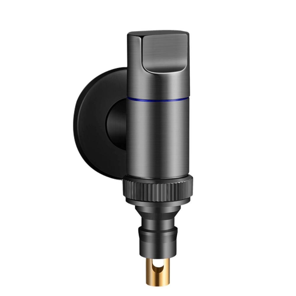 Metal Washing Machine Faucet Valve One Into One Out Dual Control Shut Off Valves