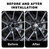 Car Wheel Center Hub Cap 56mm Emblem Decal Wheel Sticker For Toyota C-hr Prado Rav4 Yaris Hilux Prius Avensis Corolla Camry