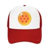 Adult Dragon Ball Seven Saiyan Trucker Caps Fitted Mesh Baseball Cap Snapback Caps Anime Dbz Hat Sun Caps Fishing Hat Summer