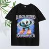 Italian Brain  La Vacca Saturno Saturnita Funny Cow Meme T Shirt Men’s Women Oversized 100% Cotton Cool Summer Print Unisex Tops