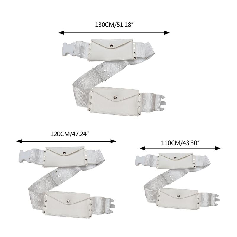 Functional Waist Belt Bag for Middle Eastern Traveler for Cash and Small Item