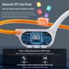 X7Pro Waterproof Bone Conduction Bluetooth Swimming Headphones with 32G MP3 Memory