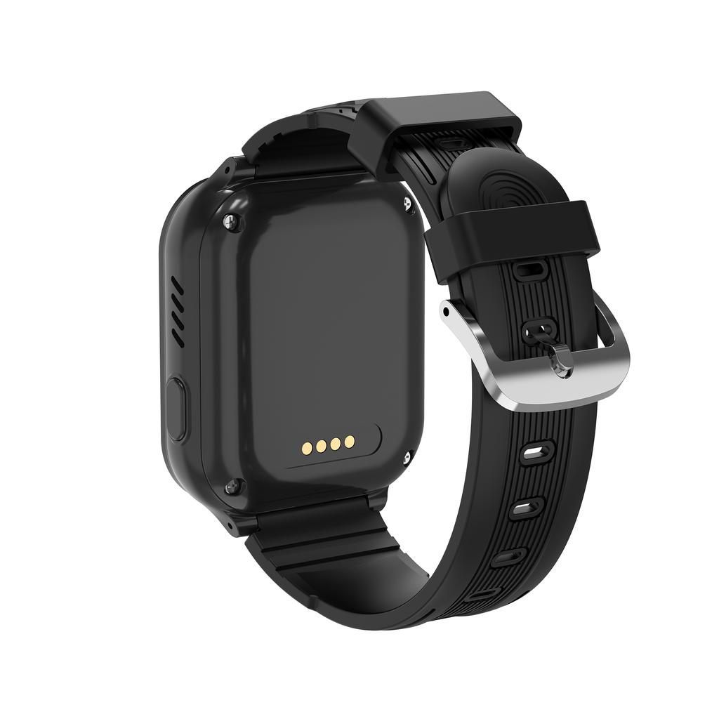 Multi Band 4G LTE Children Location Watch Three Axis Sensor Remote Monitor 3 SOS Speed Dial Nano SIM Supported