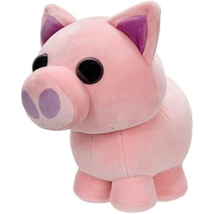 Peluche - adopt me! - cochon - 20 cm - ultra doux - pour enfants